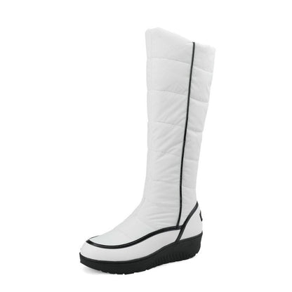 Warme Winter-Kniehohe Schneestiefel für Damen