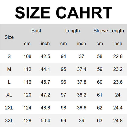Warmer und kuscheliger, winddichter langer Wintermantel für Damen