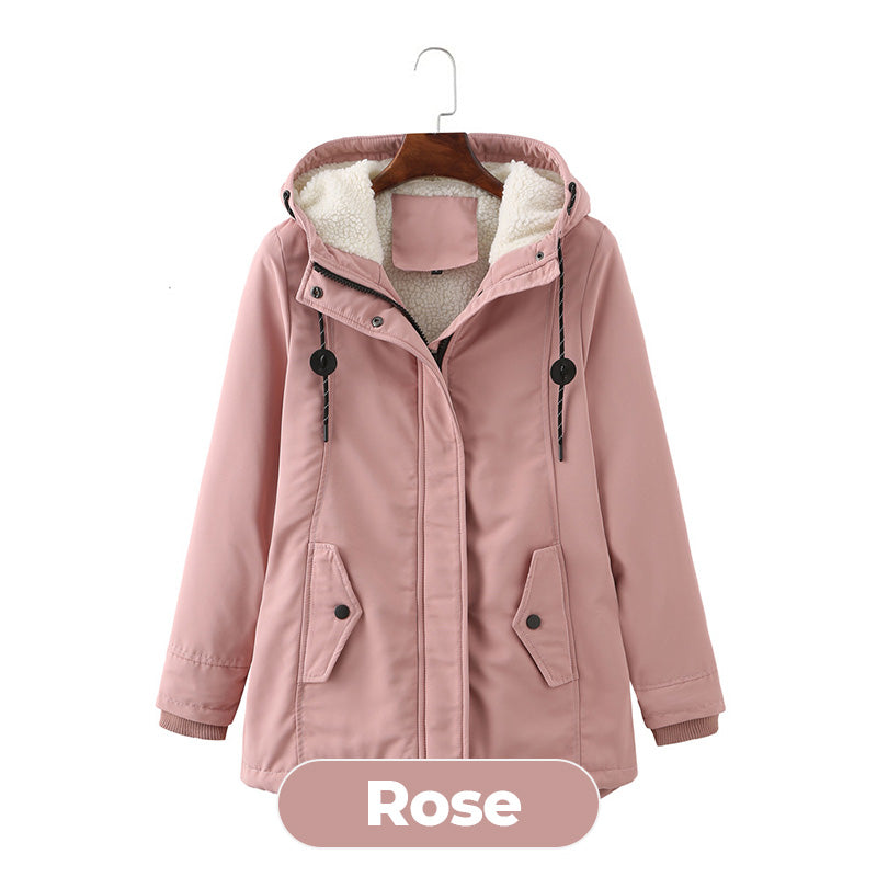 Bequemer Kapuzenparka für Damen