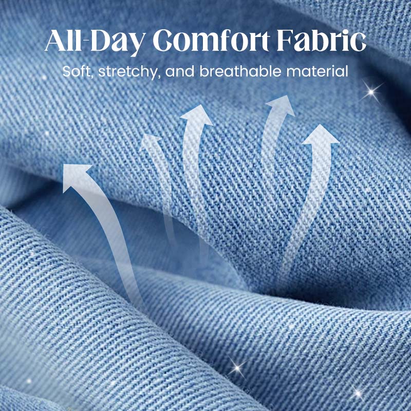 Modische Jeans für Damen mit Strassverzierung