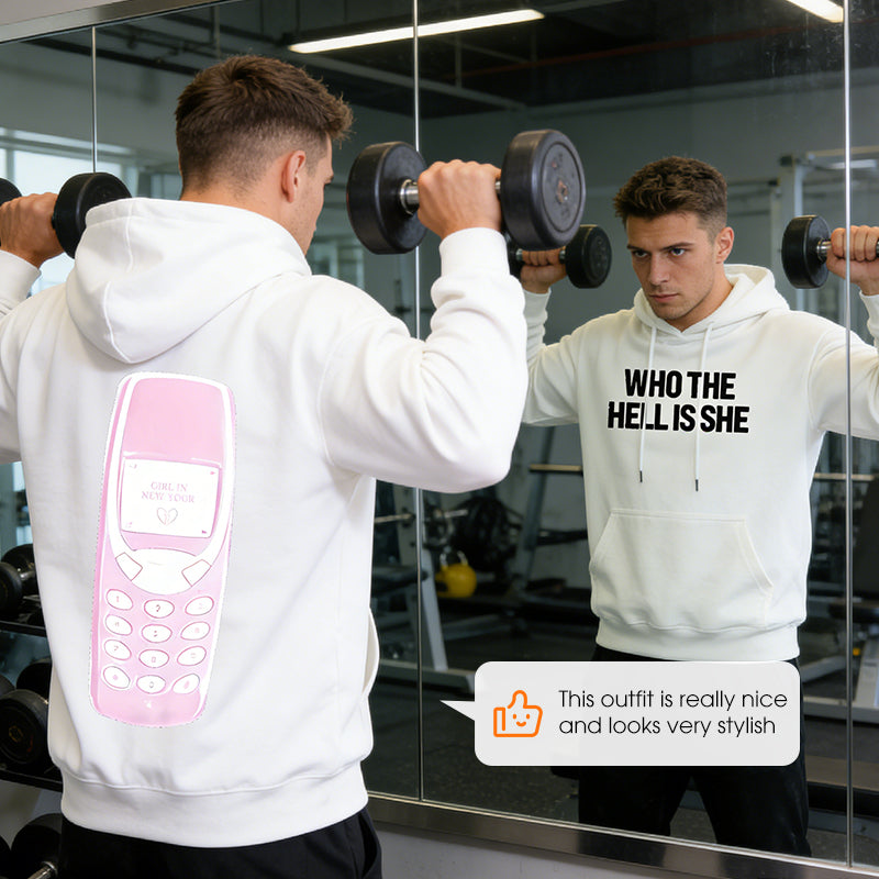 Unisex-Freizeit-Kapuzenpullover