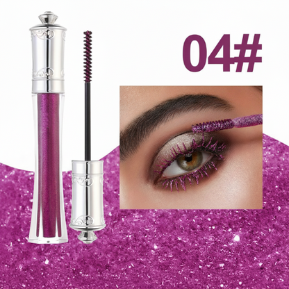 💎1 kaufen, 1 gratis dazu🌟Wasserfeste, funkelnde, farbige Mascara