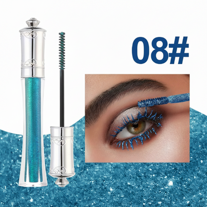 💎1 kaufen, 1 gratis dazu🌟Wasserfeste, funkelnde, farbige Mascara