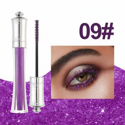 💎1 kaufen, 1 gratis dazu🌟Wasserfeste, funkelnde, farbige Mascara