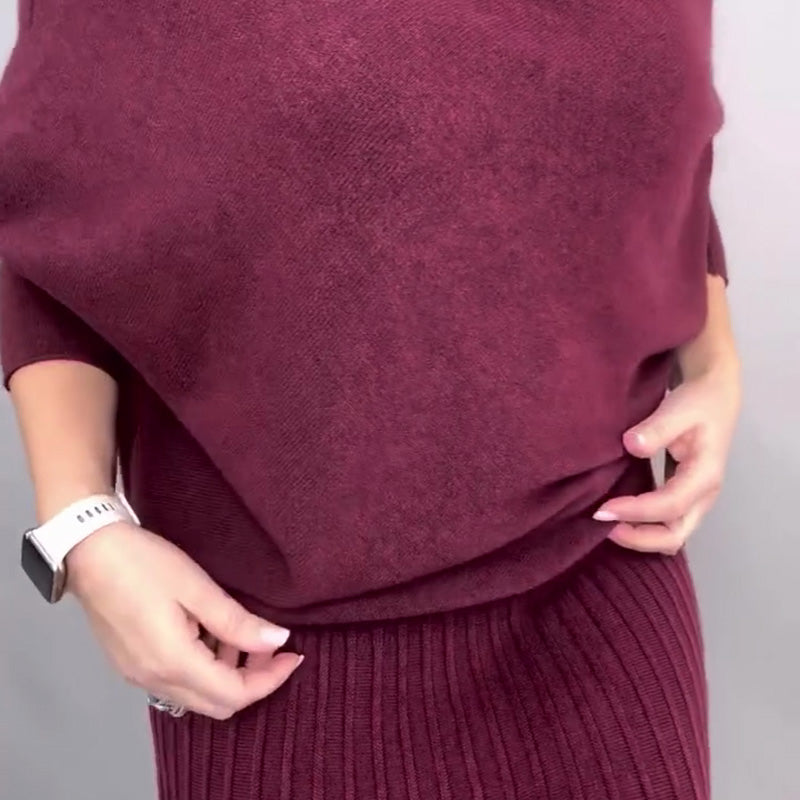 2-teiliges Set für Damen in lässiger Mode