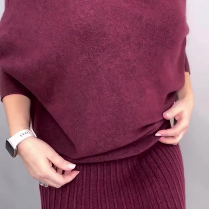 2-teiliges Set für Damen in lässiger Mode