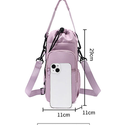 🌊Exklusiv 50% Rabatt!🎒 Wasserflaschentasche mit Handyfach – Perfekt für Outdoor-Aktivitäten und den Alltag🌲 | Isoliert, viel Stauraum & doppelte Tragegurte✨
