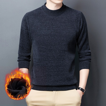 👔Thermofutter-Pullover mit Stehkragen für Herren🔥