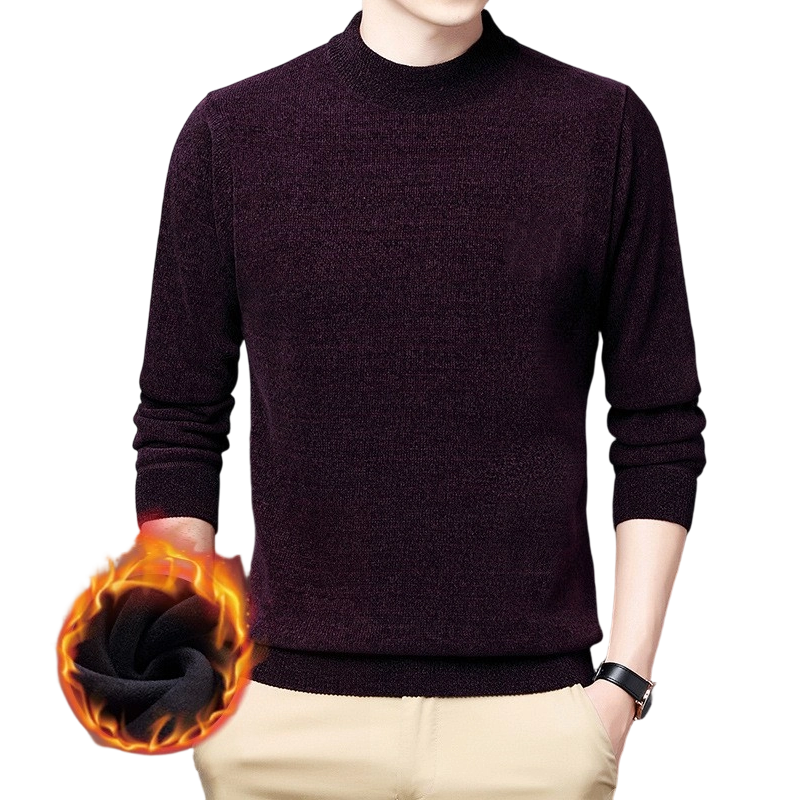 👔Thermofutter-Pullover mit Stehkragen für Herren🔥
