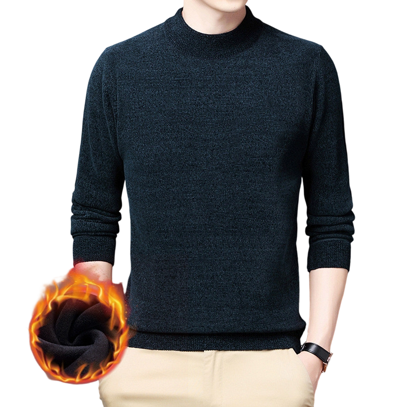 👔Thermofutter-Pullover mit Stehkragen für Herren🔥