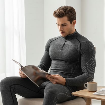 Schnelltrocknendes Stretch-Fitness-Oberteil für Herren