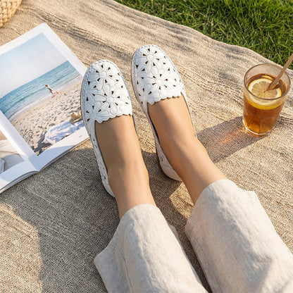 🔥Letzter Tag des Schlussverkaufs: 50 % Rabatt – Bequeme, leichte und elegante orthopädische Damenschuhe mit offenem Design.