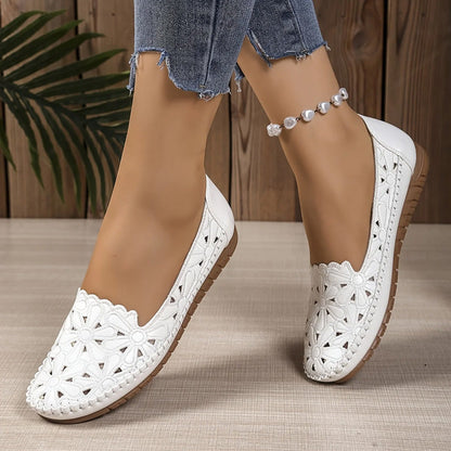 🔥Letzter Tag des Schlussverkaufs: 50 % Rabatt – Bequeme, leichte und elegante orthopädische Damenschuhe mit offenem Design.