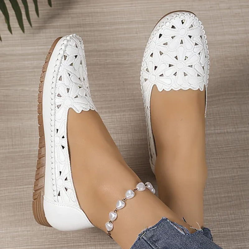 🔥Letzter Tag des Schlussverkaufs: 50 % Rabatt – Bequeme, leichte und elegante orthopädische Damenschuhe mit offenem Design.