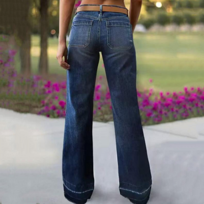 📢📢Retro-Jeans für Damen mit Taschen