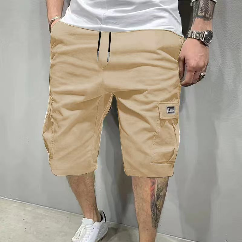 💥💖Lässige Cargo-Shorts für Herren mit Kordelzug in der Taille