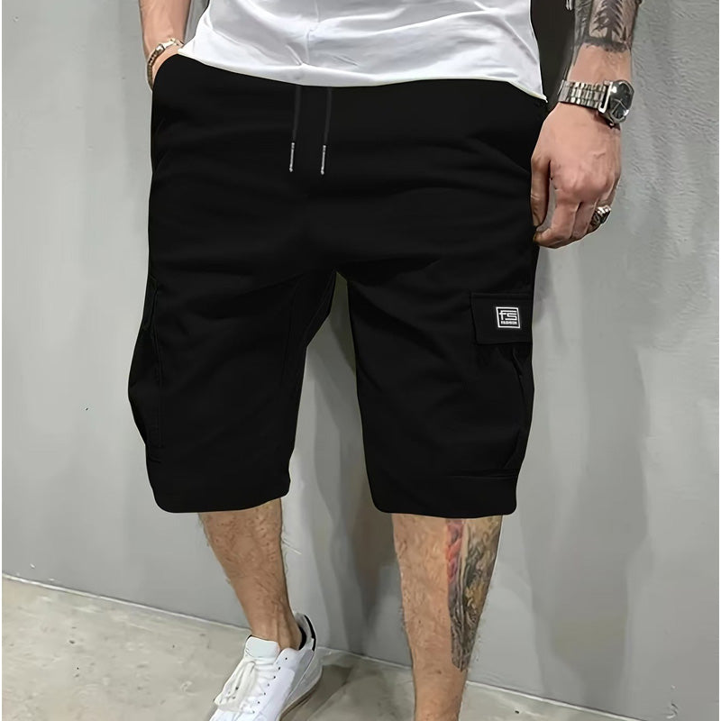 💥💖Lässige Cargo-Shorts für Herren mit Kordelzug in der Taille