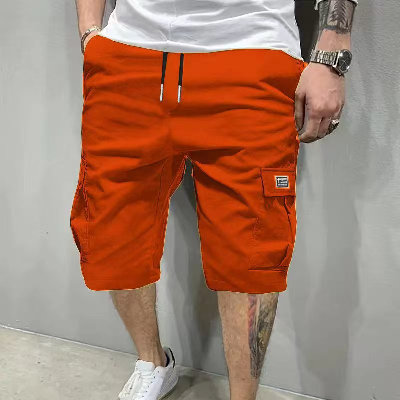 💥💖Lässige Cargo-Shorts für Herren mit Kordelzug in der Taille