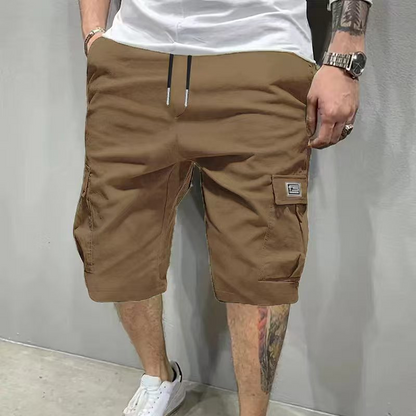 💥💖Lässige Cargo-Shorts für Herren mit Kordelzug in der Taille