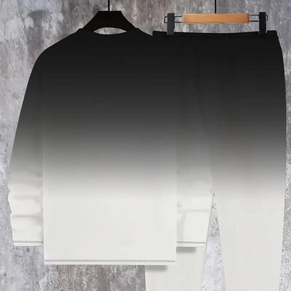 💎 60% RABATT! 💎 Herren-Trainingsanzug mit Farbverlauf – Weich, Atmungsaktiv & Leichtgewicht für Sport und Freizeit 🏃‍♂️👕