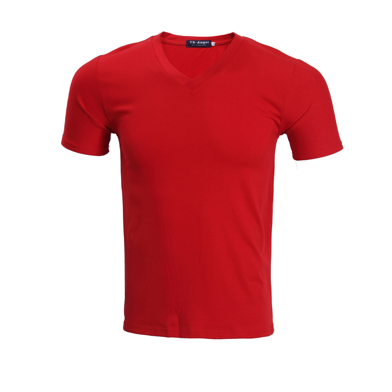 👕 Unisex V-Neck T-Shirt – Premium Baumwolle, Sportliche Passform & Atmungsaktiv – Für Alltag & Sport, 11 Farben