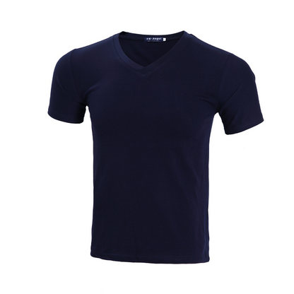 👕 Unisex V-Neck T-Shirt – Premium Baumwolle, Sportliche Passform & Atmungsaktiv – Für Alltag & Sport, 11 Farben