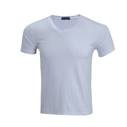 👕 Unisex V-Neck T-Shirt – Premium Baumwolle, Sportliche Passform & Atmungsaktiv – Für Alltag & Sport, 11 Farben