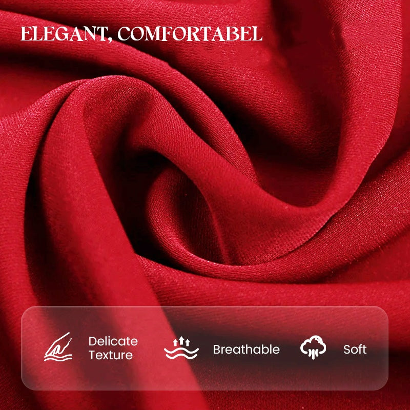 Neu eingetroffen: Elegantes Plisseekleid für Damen in einfarbiger Ausführung, in Übergrößen, bürotauglich