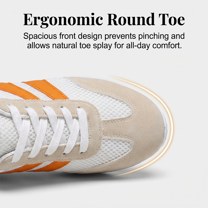 Lässige Schnürschuhe aus Mesh für Damen