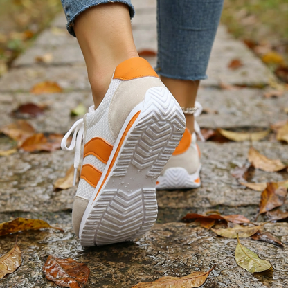 Lässige Schnürschuhe aus Mesh für Damen