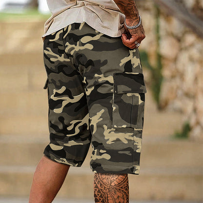 🩳 50% RABATT! 🔥 Herren-Camo-Cargoshorts mit Mehreren Taschen – Bequem, Strapazierfähig & Perfekt für Outdoor-Aktivitäten 🏕️