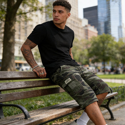 🩳 50% RABATT! 🔥 Herren-Camo-Cargoshorts mit Mehreren Taschen – Bequem, Strapazierfähig & Perfekt für Outdoor-Aktivitäten 🏕️