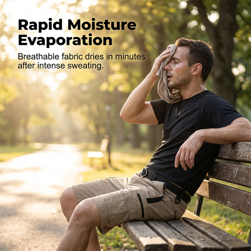 Taktische Cargo-Shorts für Herren mit mehreren Taschen