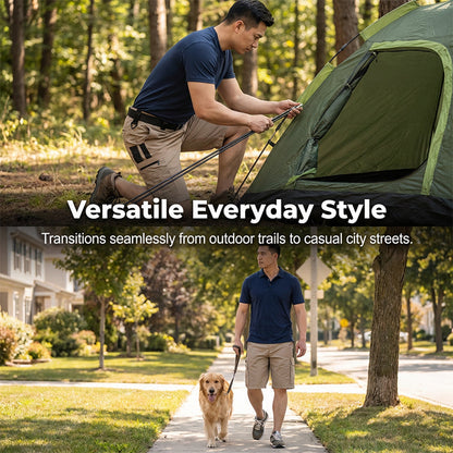 Taktische Cargo-Shorts für Herren mit mehreren Taschen