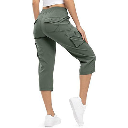Leichte Cargo-Caprihosen für Damen