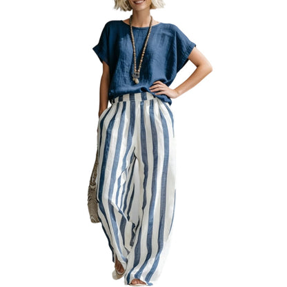 Zweiteiliges Lounge-Set für Damen im schicken Bohemian-Stil