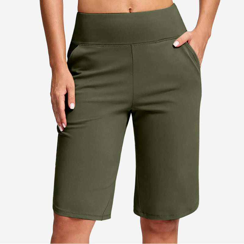 ⏰Letzter Tag des Schlussverkaufs – 49 % Rabatt🔥Yoga-Shorts für Damen mit hoher Taille und Taschen