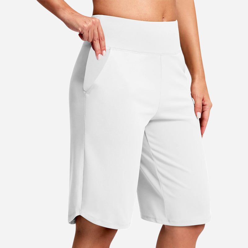 ⏰Letzter Tag des Schlussverkaufs – 49 % Rabatt🔥Yoga-Shorts für Damen mit hoher Taille und Taschen