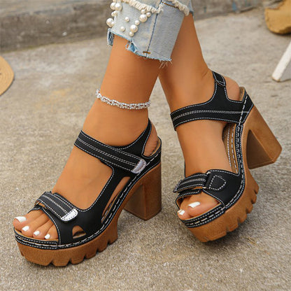 👡 50% RABATT! ☀️ Plateausandalen für Frauen – Voll Verstellbar, Antirutsch & Wolkenweicher Komfort Für Perfekte Sommertage 💃