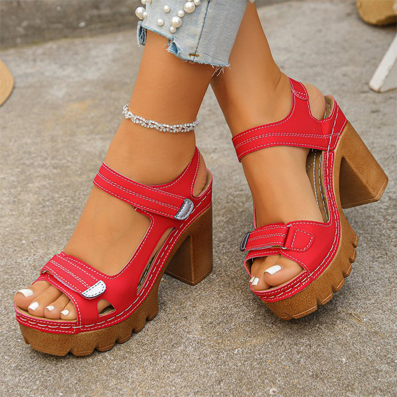 👡 50% RABATT! ☀️ Plateausandalen für Frauen – Voll Verstellbar, Antirutsch & Wolkenweicher Komfort Für Perfekte Sommertage 💃
