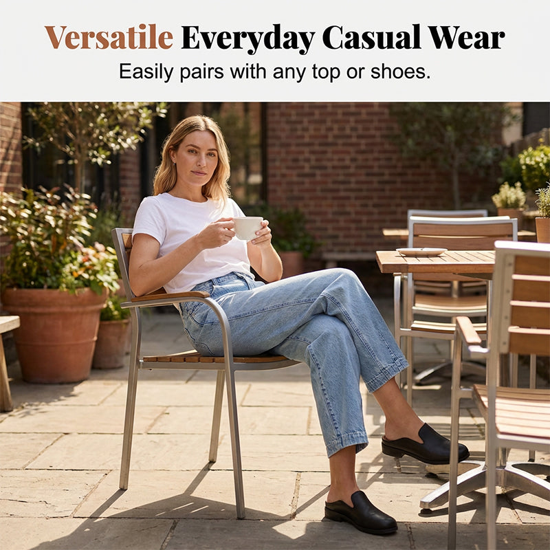 Bequeme, figurbetonte Jeanshose aus Stretch-Denim