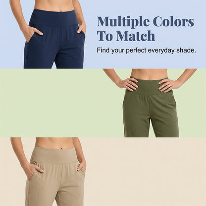 Elegante Yoga-Hose mit figurformendem Effekt
