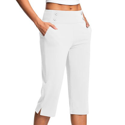 Elegante Yoga-Hose mit figurformendem Effekt