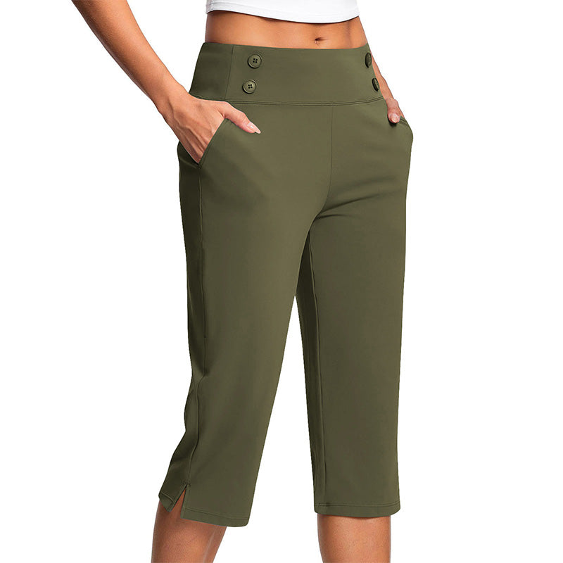 Elegante Yoga-Hose mit figurformendem Effekt