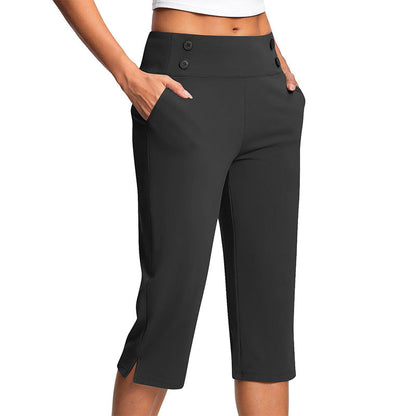 Elegante Yoga-Hose mit figurformendem Effekt