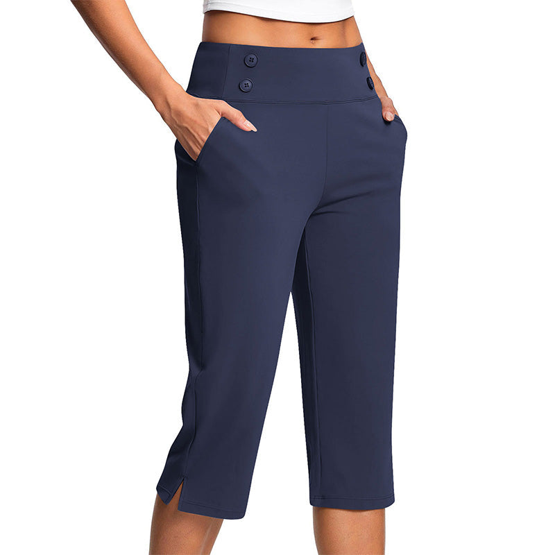 Elegante Yoga-Hose mit figurformendem Effekt