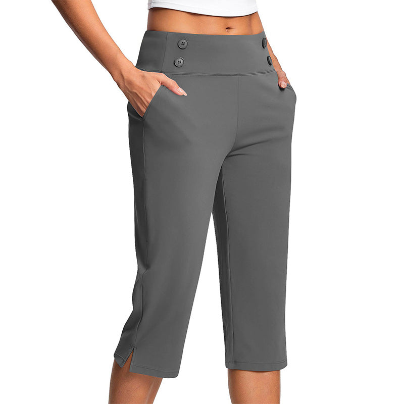Elegante Yoga-Hose mit figurformendem Effekt