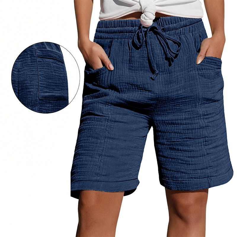 ✨ Elastische Bund-Shorts für Damen, atmungsaktiv & vielseitig kombinierbar