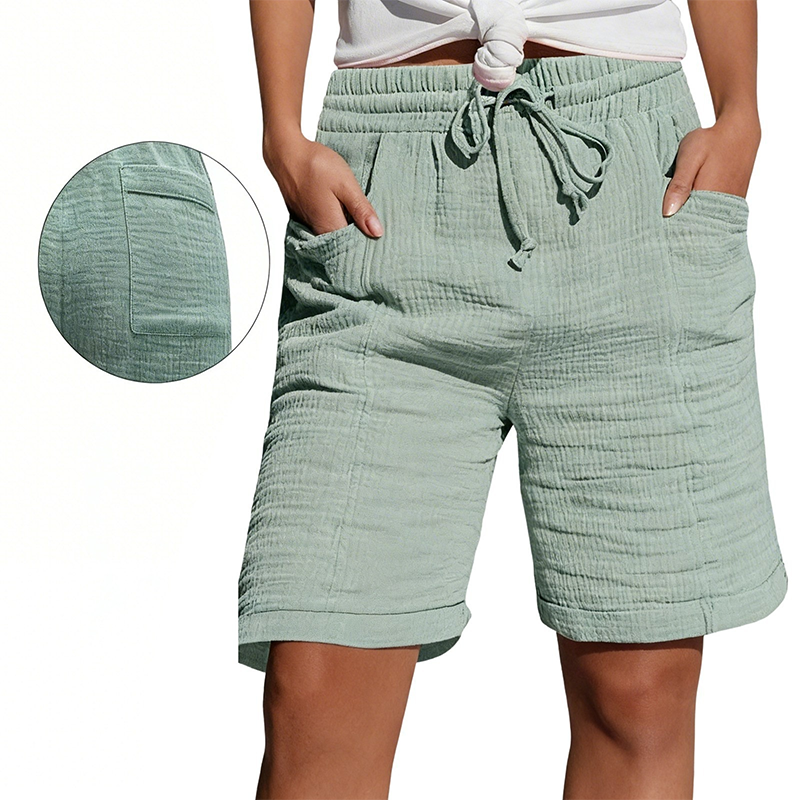 ✨ Elastische Bund-Shorts für Damen, atmungsaktiv & vielseitig kombinierbar