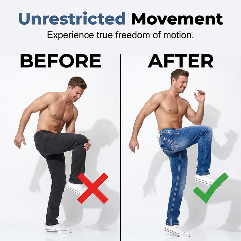 👖 AUSSERGEWÖHNLICHE AKTION 50% RABATT! ⏰ Herren Jeans mit Doppelnaht & Hoher Elastizität – Moderner Schnitt & Komfort – Strapazierfähiger Stretch-Stoff – Ideal für den Alltag oder Reisen – Zeitloser & Schlanker Look ✨🔥🛒